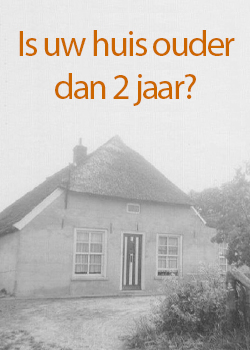 Voor huizen ouder dan 2 jaar geldt een verlaagd BTW tarief van 9%!